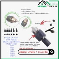 Gambar Sambungan as dinamo adaptor bor adaptor gerinda alat untuk modifikasi dinamo pompa air dari SWEATERMOTIF TERBARUUUU undefined 4 Tokopedia