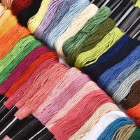 Gambar 24/36/50/100pcs Multicolor Embroidery Thread Cross Stitch Floss Threads Cotton Sewing Skeins Skein Kit DIY Sewing Tool dari bobrexrex undefined 3 Tokopedia