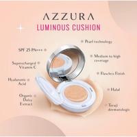 Gambar [REFILL] Azzura Luminous Cushion with Organic Daisy Extract & HA SPF 25 PA+++ | Cushion Refill 15g - 02 Natural dari ElysiaIndonesia undefined 5 Tokopedia
