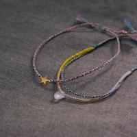 Gambar CX647 Gelang Tali Gypsy Boho 1 Set Yokina Allside - Little star dari Sycd undefined 5 Tokopedia