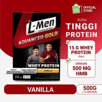 Gambar L-Men Advanced Gold Vanilla 500g- LMen L Men dengan 500mg HMB dari david77 pedia undefined 1 Tokopedia