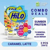 Gambar `Terbaru~ Twin Pack - HiLo Active Caramel Latte 500g - Susu Tinggi Kalsium Lebih Rendah Lemak \\ dari cintavore undefined 1 Tokopedia