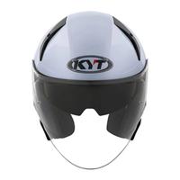 Gambar Helm Half Face - KYT TTR Jet White Gloss Original - L dari RC Motogarage Serpong undefined 2 Tokopedia