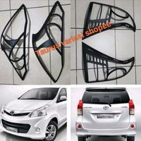 Gambar Menyediakan Paket Garnis/Cover Lampu Depan+Belakang Mobil ALL NEW AVANZA/XENIA/VELOZ 2012 2013 2014 2015 hitam doff,chrome crome,Carbon dari Trisno Jaya Susilo undefined 3 Tokopedia