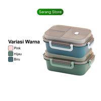 Gambar WEGO!! Kotak Wadah Tempat Makan Bekal Anak Sekolah TK SD Anti Tumpah BPA Free Lunch Box Set Tas Karakter Botol Minum dari MEGAF STORE99 undefined 3 Tokopedia