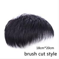 Gambar [SUPER.2] Wig pria rambut pendek versi Korea gaya rambut kastanye tampan rambut asli silasi penuh alami kepala berbulu penanti potongan laki-laki dari Hiraeth Haven id undefined 5 Tokopedia