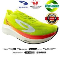 Gambar 910 Nineten Sepatu running pria - Haze fuzz lite hijau orange kuning - 39 dari ViYan SouVenir undefined 1 Tokopedia