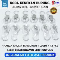 Gambar GROSIR 12 PCS kerekan burung kerekan roda sangkar burung kantrol roda ukuran besar kantrol untuk kandang burung / Roda Kerekan Burung Gantungan Sangkar Burung Perkutut Katrol Kerekan Bendera Serba Guna / kerekan burung kerekan roda sangkar burung kantrol dari IKA-OFFICIAL undefined 4 Tokopedia