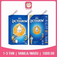 Gambar LACTOGROW 3 4 VANILA MADU SUSU PERTUMBUHAN ANAK 1-3 TAHUN 3-5 TAHUN BOX 1Kg dari KIds88 undefined 1 Tokopedia