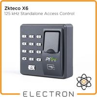Gambar PTR Zkteco X6 Fingerprint RFID 125kHz Pin Standalone Access Control Akses dari laksanastoree undefined 4 Tokopedia