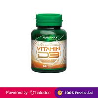 Gambar Nutrimax Vitamin D3 1000 IU 60 Tablet - Vitamin D - Halodoc dari Apotek Halomedika Tirta Raya Sidoarjo undefined 1 Tokopedia