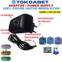 Gambar Argan Toall - Adaptor Power Supply Mesin Ayunan Bayi Otomatis Elektrik Made In China - KABEL 90-100 CM dari Argan ToAll undefined 3 Tokopedia