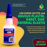 Gambar LOCTITE 406 20GRAM UNTUK KARET DAN MATERIAL ELASTIS dari Sari Market2 undefined 3 Tokopedia