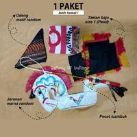 Gambar Paket mainan anak jaranan + pecut + stelan baju + udeng tinggal pakai siap pentas dari RenyahManis_store undefined 4 Tokopedia