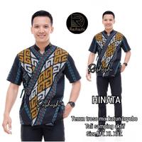 Gambar NEW HINATA Baju tenun cowok casual atasan outfit lebaran pria keren remaja hinata baju kantor tenun troso ori model silang baju kimono motif etnik formal bisa untuk kantor kombinasi katun warna hitam biru dongker navy dari lansrustore undefined 3 Tokopedia
