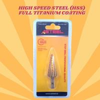 Gambar ASTEEL Promo Murah Mata Bor Pagoda HSS 4 - 20 MM Step Drill Titanium dari ASTEEL undefined 5 Tokopedia
