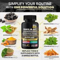 Gambar PURE SHILAJIT CAPSULES - HIMALAYAN POWER - 8 IN 1 NATURAL SYNERGY BLEND dari Jancum896 undefined 4 Tokopedia