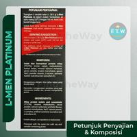 Gambar L-Men Platinum 800Gr Choco Latte - 25G Protein Lmen Refill Pack L Men Terbaru 100% Original dari mamadavin undefined 1 Tokopedia