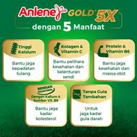Gambar NEW PRODUCT ANLENE GOLD 5X ORIGINAL 885GR / SUSU ANLENE COKLAT / SUSU TULANG GLASSWING BUTTERFLY - Dus, Original 850gr dari Glasswing Butterfly undefined 3 Tokopedia