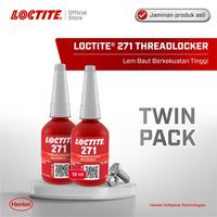 Gambar Henkel LOCTITE 271 THREADLOCKER Lem Baut 10 ml Twin Pack dari Glue and Material undefined 2 Tokopedia