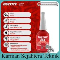 Gambar Sale Henkel Loctite 263 10ml Threadlocker High Strength Lem Baut IKT256 dari Karman Sejahtera Teknik undefined 1 Tokopedia