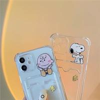 Gambar Case Card holder Snoopy lucu cute Soft Casing HP Samsung a55 a54 a24 a05 a05s a15 a25  s21 fe s23 fe a32 a34 a04s a04e a04 a52 a53 a54 a13 a23 a50 a52s 50s a73 s20 fe s22 ultra  s23 plus s23 ultra s24 plus s24 note 20 ultra 5g 4g Case Shockproof - A, Samsung A55 5G dari GiftsStoreID undefined 4 Tokopedia