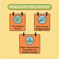 Gambar (HT1) Mie goreng Sehat Lemonilo Halal TANPA Bahan ASLI Vegan dari ismiyantiputri undefined 1 Tokopedia