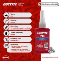 Gambar Henkel Loctite 243 Threadlocker Lem Baut 50 Ml Twin Pack dari VINTACS STORE ID undefined 2 Tokopedia
