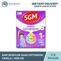 Gambar SGM Eksplor Gain Optigrow 1 Plus Vanilla 400 Gram dari Barberstore1 undefined 2 Tokopedia