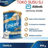 Gambar ENSURE GOLD HMB VANILA 850 GRAM/850GR/VANILLA/GANDUM - COKLAT dari Giok Mart undefined 4 Tokopedia
