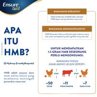 Gambar Ensure Gold HMB Cokelat 800 g - Nutrisi Dewasa Rendah Laktosa dari Giok Mart undefined 5 Tokopedia