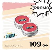 Gambar CantikBerseri- Hello Brow Henna Alis Warna Hitam (2 Pcs Henna Saja) dari GEN BEAUTY STORE undefined 1 Tokopedia
