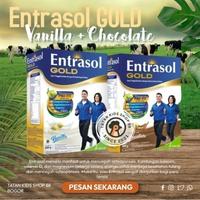Gambar Susu Entrasol Gold Vanila Coklat 600g Untuk Menjaga Kesehatan Tulang - Coklat 560 dari Giok Mart undefined 1 Tokopedia