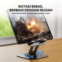Gambar Robot RT-LS07 Tablet iPad HP Holder Liftable Foldable Rotate 360° Dudukan Aluminium Kuat Original - Black dari TATA CELL_NEW undefined 2 Tokopedia