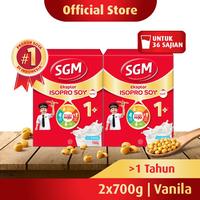Gambar Paket 2 - SGM Eksplor ISOPRO SOY 1+ Vanila Susu Pertumbuhan 700g dari Barberstore1 undefined 1 Tokopedia