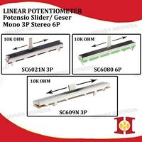Gambar Potensio Mixer Geser Slide Mono Stereo 3 6 Pin Kaki 7.5 8.8 CM 10K - SC6021N Mono dari Hayashi Indonesia undefined 1 Tokopedia