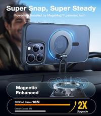 Gambar Case iPhone 16 Pro Max / 16 Pro / 16 Torras Guardian Magsafe Cover Casing - Black, 16 dari Torras Official undefined 4 Tokopedia