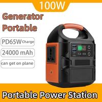 Gambar Waxen Portable Power Station Multi-function 100W 24000mAh Generator Portable Outdoor Travel Essential Portable Emergency Power Supply Brand New dari Intanstore1234 undefined 5 Tokopedia