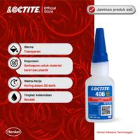 Gambar Henkel LOCTITE 406 Instant Adhesive Lem Instan Lem Karet Plastik 20 gr dari Cawaniahsia undefined 5 Tokopedia