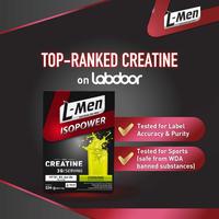 Gambar Gym Starter Pack: L-Men Platinum Strawberry 800gr & L-Men Isopower Creatine Stargizing 30 Sachet dari novastore1230 undefined 3 Tokopedia