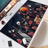 Gambar Mouse Pad Gaming XL 80x40 OLEVO RO64 Deskmat Motif Naruto Akatsuki dari jostorw store undefined 2 Tokopedia