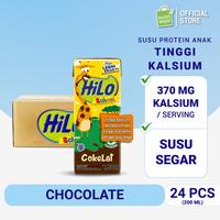 Gambar GoyangLidah- HiLo School Chocolate 200ml (24 Pack) - Susu Tinggi Kalsium dari adjie stoore8 undefined 1 Tokopedia