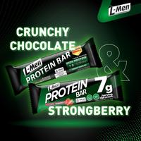 Gambar smansator Twin Pack - L-Men Protein Bar Strongberry 12 Sachet - Tinggi Protein dari smansator undefined 3 Tokopedia