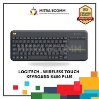 Gambar Keyboard Logitech Wireless Touch K400 r Plus - Hitam dari Mitra Ecomm undefined 2 Tokopedia