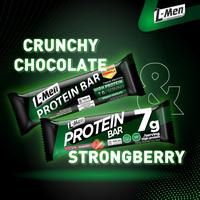 Gambar smansator L-Men Protein Bar Strongberry 12 Sachet - Snack Bar Tinggi Protein dari smansator undefined 3 Tokopedia
