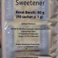 Gambar M4Y4R. Paket Ekonomis diabetamil sweetener/gula diabet 4 Pack(80X4X1gr) dari indrihaso undefined 1 Tokopedia