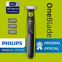 Gambar Philips Norelco OneBlade Hybrid Electric Razor and Beard Trimmer for Men, Wet & Dry, with Comb and Body Hair Trimmer Kit, QP2520 dari mmmaryatii undefined 1 Tokopedia
