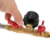 Gambar TERBARU Propane 2 Way Splitter Adapter 5 FT Hose Valve 350PSI Tank Converter Assembly for QCC1 Type1 dari Baksokeju54 undefined 5 Tokopedia