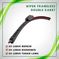 Gambar 2 Pcs Double/Dual Karet Wiper Frameless Depan Mobil Toyota Camry 2011 - 2014 dari Murahrizki undefined 4 Tokopedia
