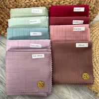 Gambar Hijab Segiempat Voal Waffle Premium Hijabnah - Ovamaltine dari Floistore id undefined 3 Tokopedia